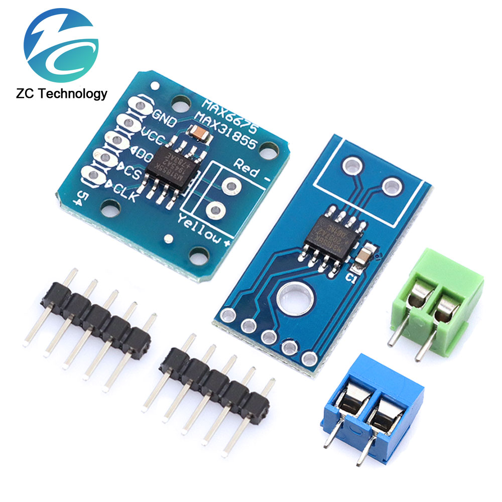 Thermocouple Module K Type - 新しい MAX31855 モジュール K タイプ熱電対温度センサー新しい温度測定モジュール