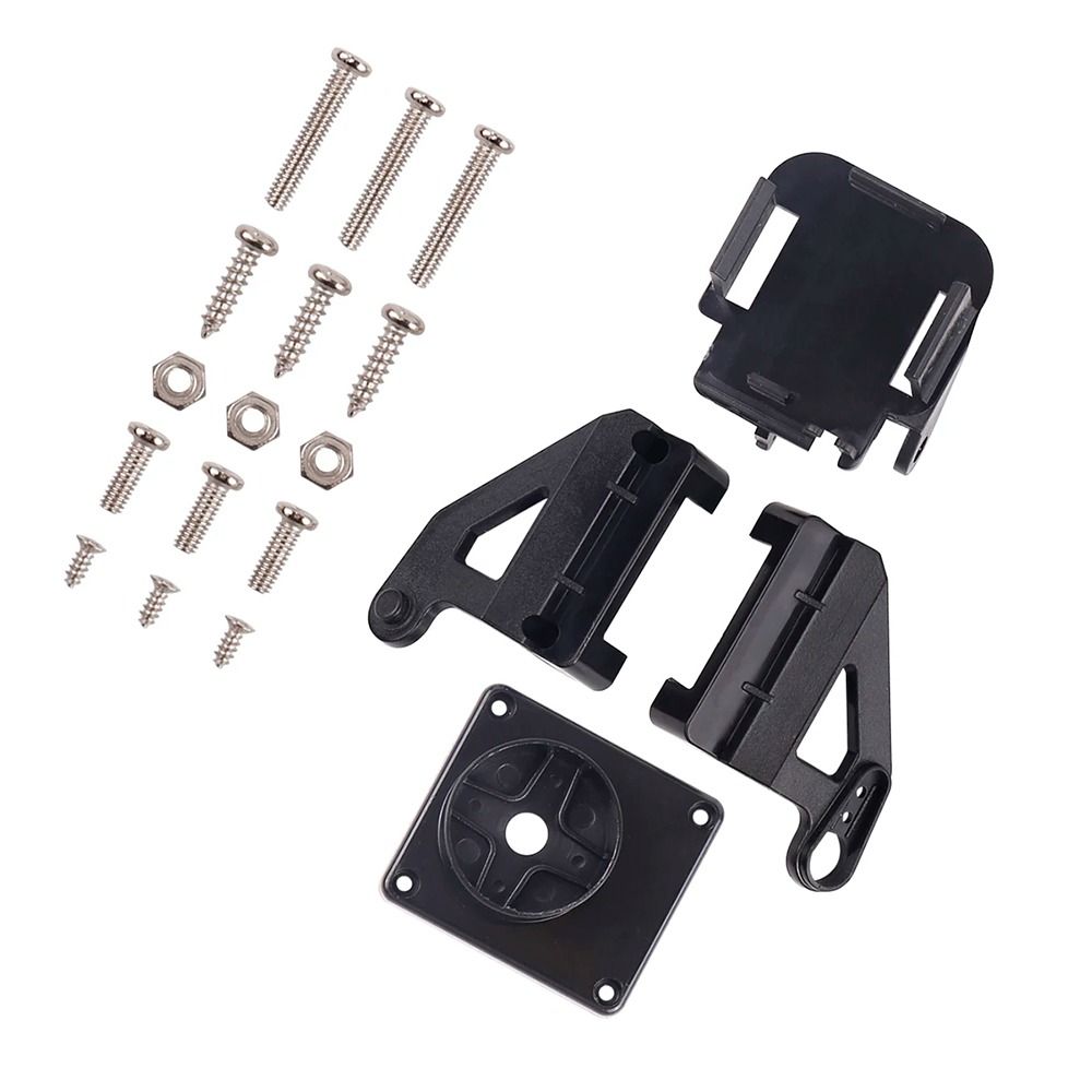 Servo Sg90 - 1セットRC飛行機部品ステアリングギアパンチルトSG90 MG90s 9g PTZ、2サーボ2軸PTZ超音波空中モデルカメラマウント付き