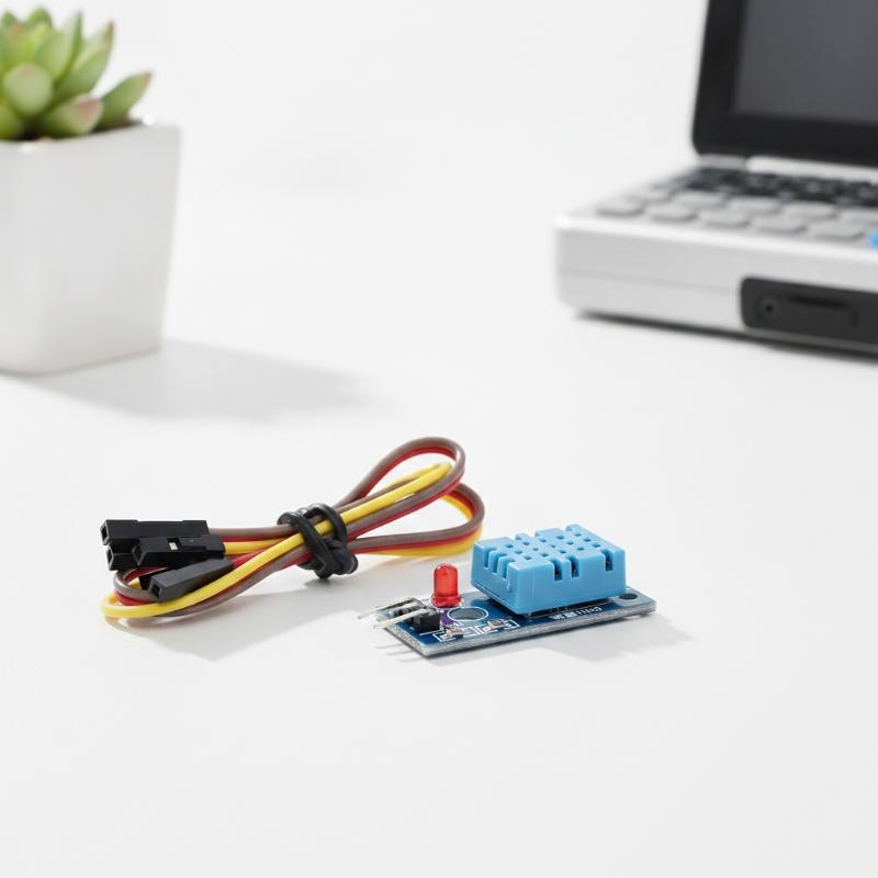Dht11 - 高精度な温度・湿度センサーモジュールDHT11。ジャンパーワイヤー付きで、DIY電子工作に最適。