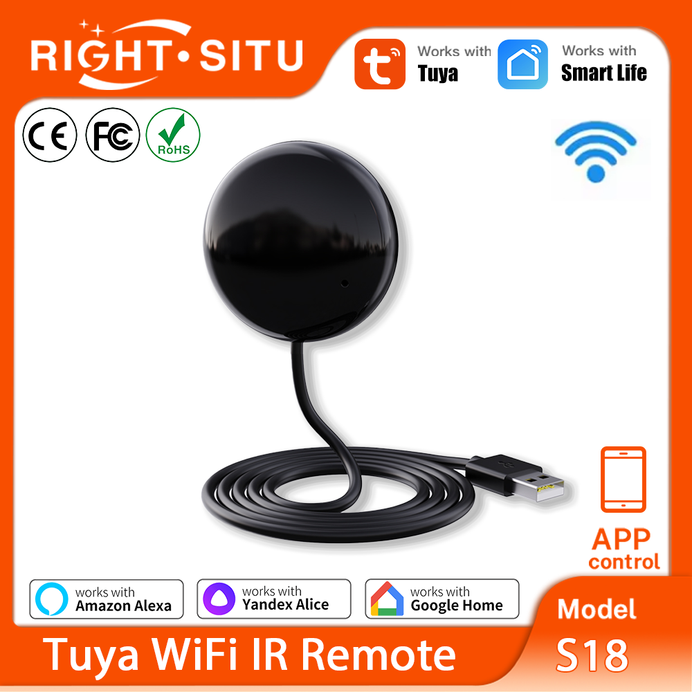 Tuya WiFi IRリモコン スマートホームオートメーシ - Ir Remote Module のレビューと価格