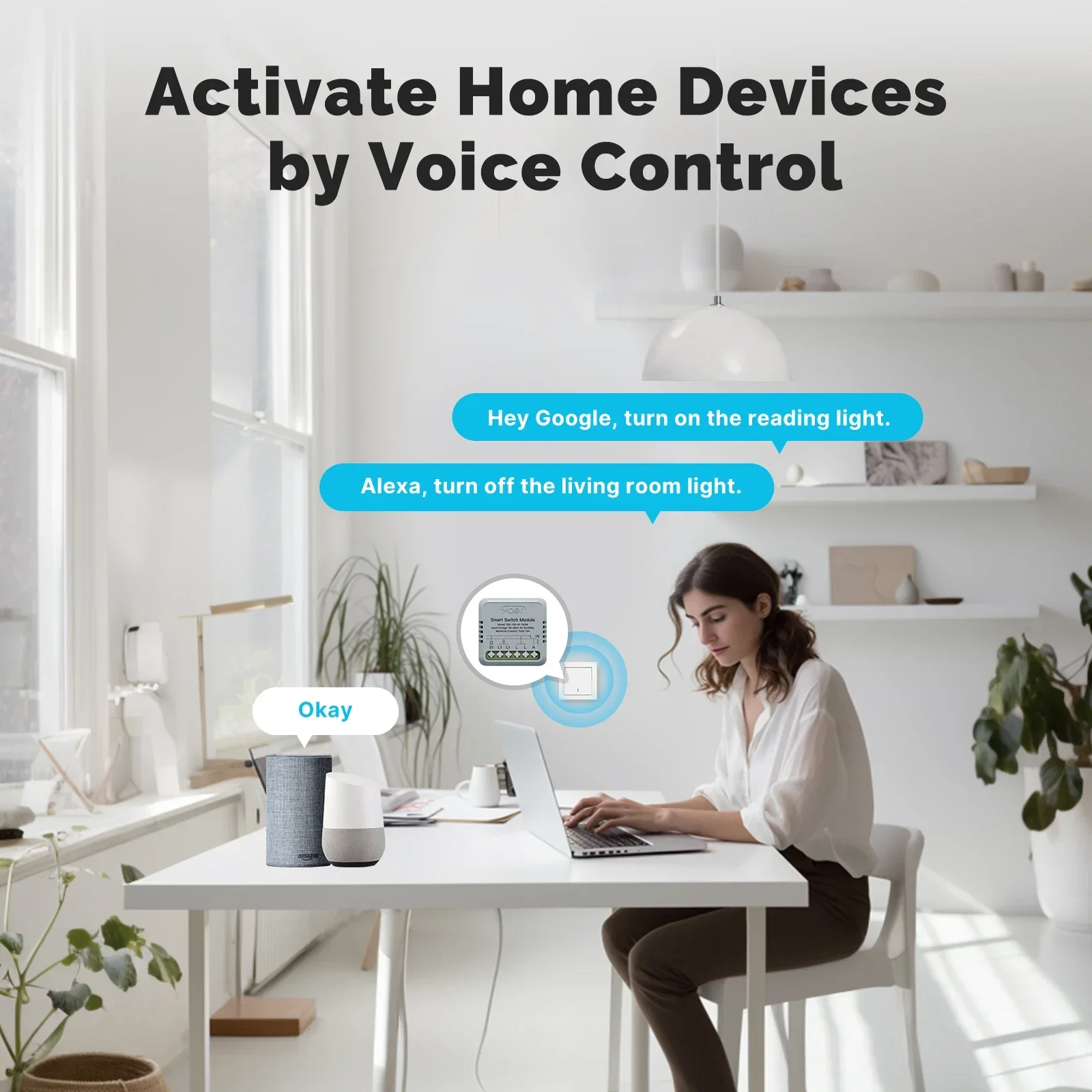 Moes-Tuya Zigbeeスマートスイッチモジュール, - Relay Module 1 Channel のレビューと価格