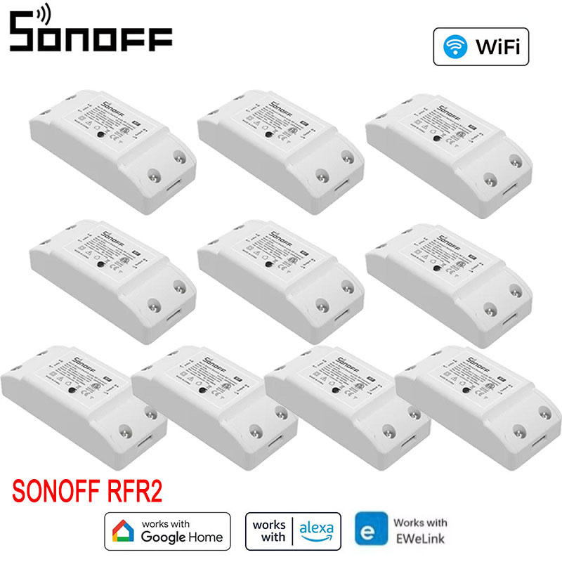 スマートスイッチ 1-10 個 SONOFF RFR2 Wi - Relay Module 1 Channel のレビューと価格