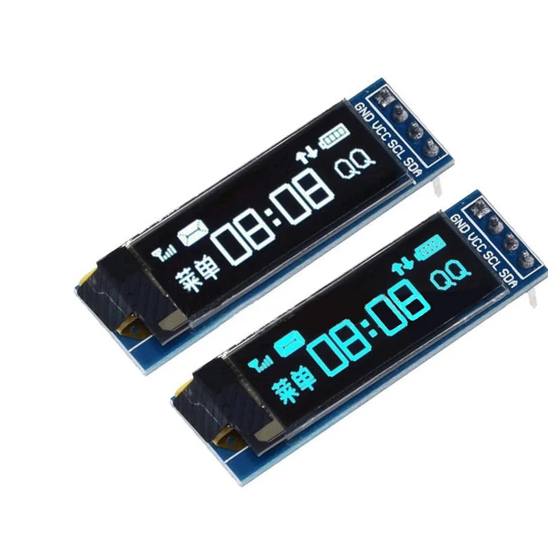 0.91 インチ OLED I2C ディスプレイモジュール  - Ssd1306 のレビューと価格