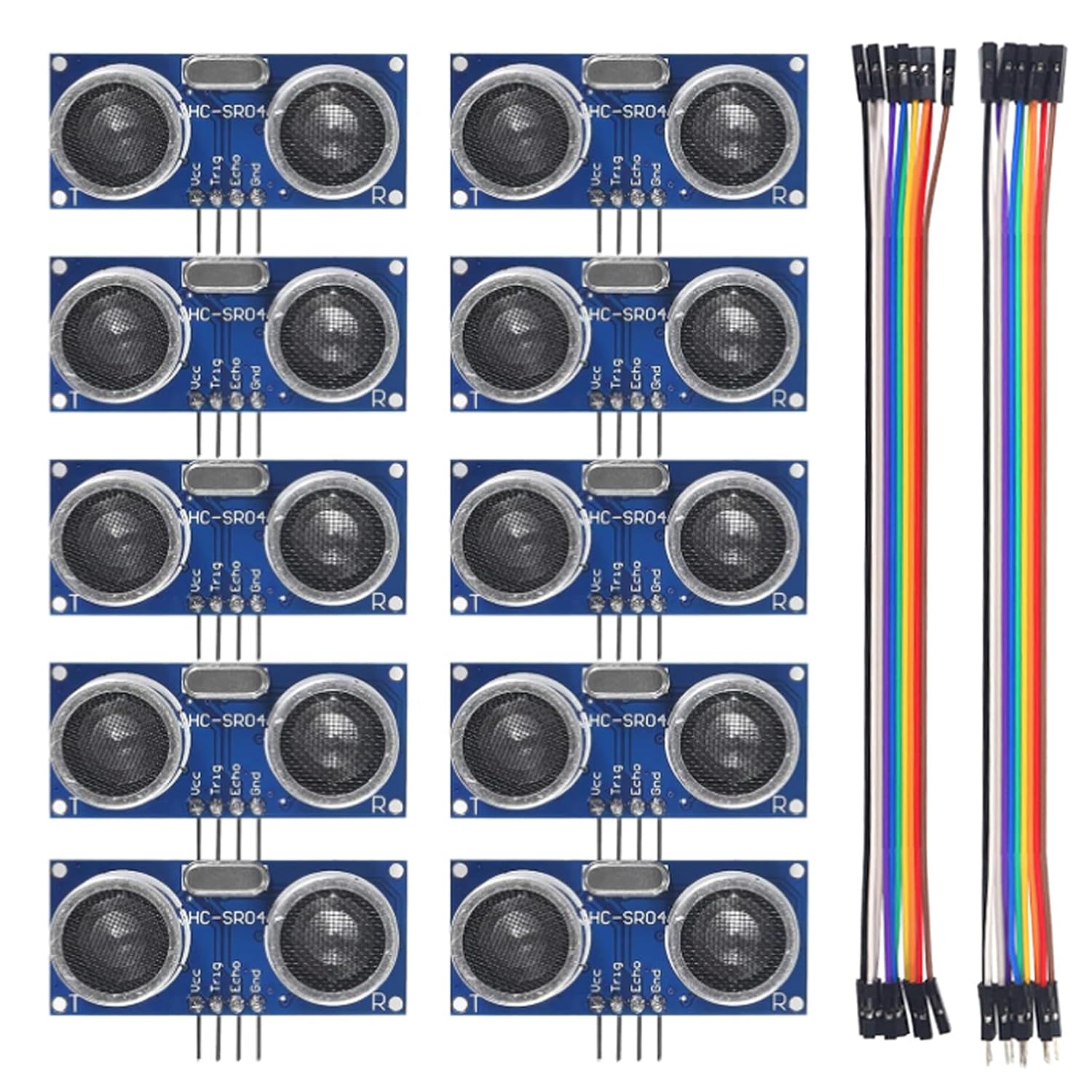 10 個 HC-SR04 超音波センサー距離モジュール Ar - Ultrasonic Sensor Hc-Sr04 のレビューと価格