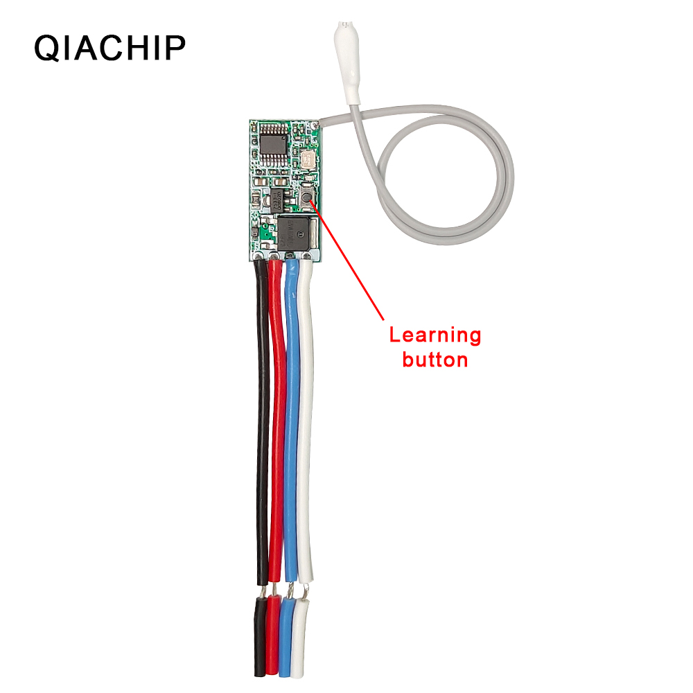 QIACHIP 5 個 433.92Mhz ユニバーサルワイ - Relay Module 1 Channel のレビューと価格