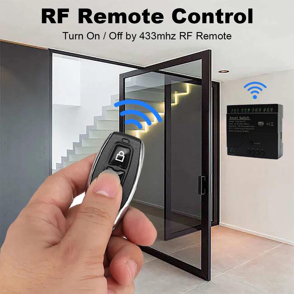 ブラックスタイル Tuya 4CH Wifi スマート家電制 - Relay Module 4 Channel のレビューと価格