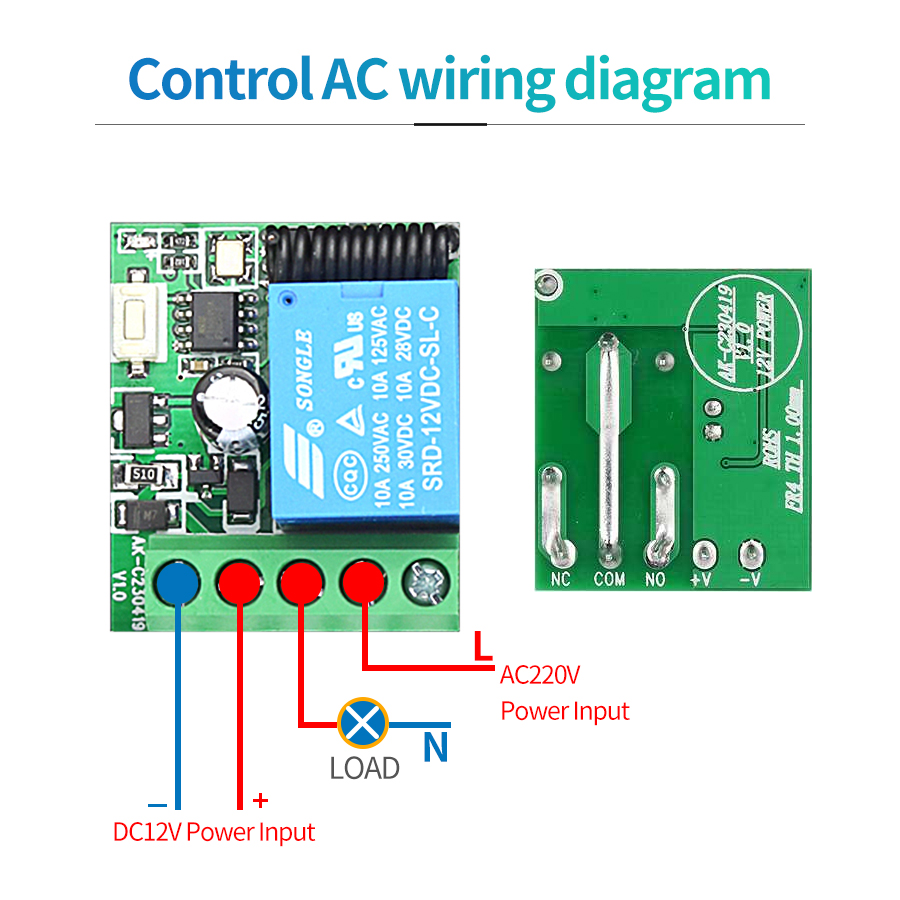 DIY-ワイヤレスミニリレーモジュールおよび送信機,ガレージ - Ir Remote Module のレビューと価格