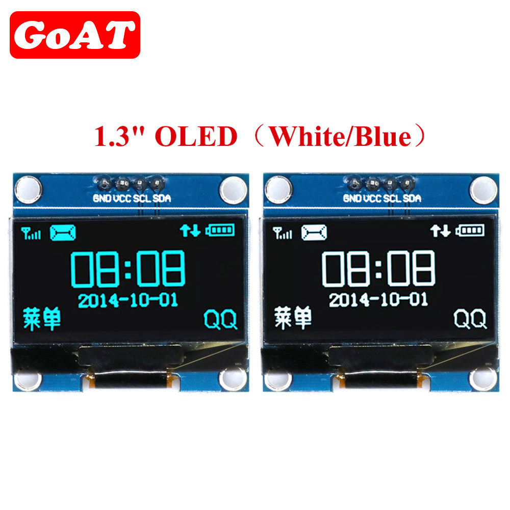 1.3 インチ OLED モジュール 1.3 インチディスプ - Ssd1306 のレビューと価格