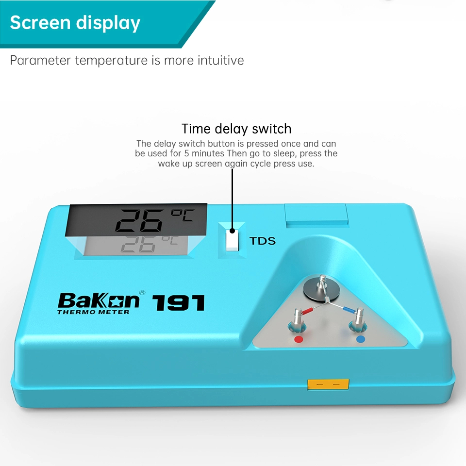 Bakon BK191 はんだごて先テスター温度計、鉛フリー - Soldering Iron Temperature Probe のレビューと価格