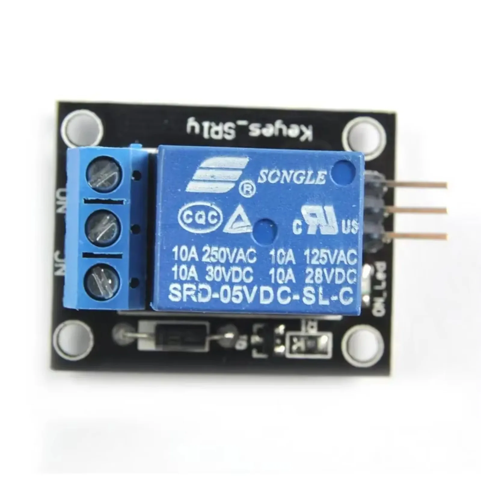 5 個 1 チャンネル 5V リレーモジュール SRD-05 - Relay Module 1 Channel のレビューと価格