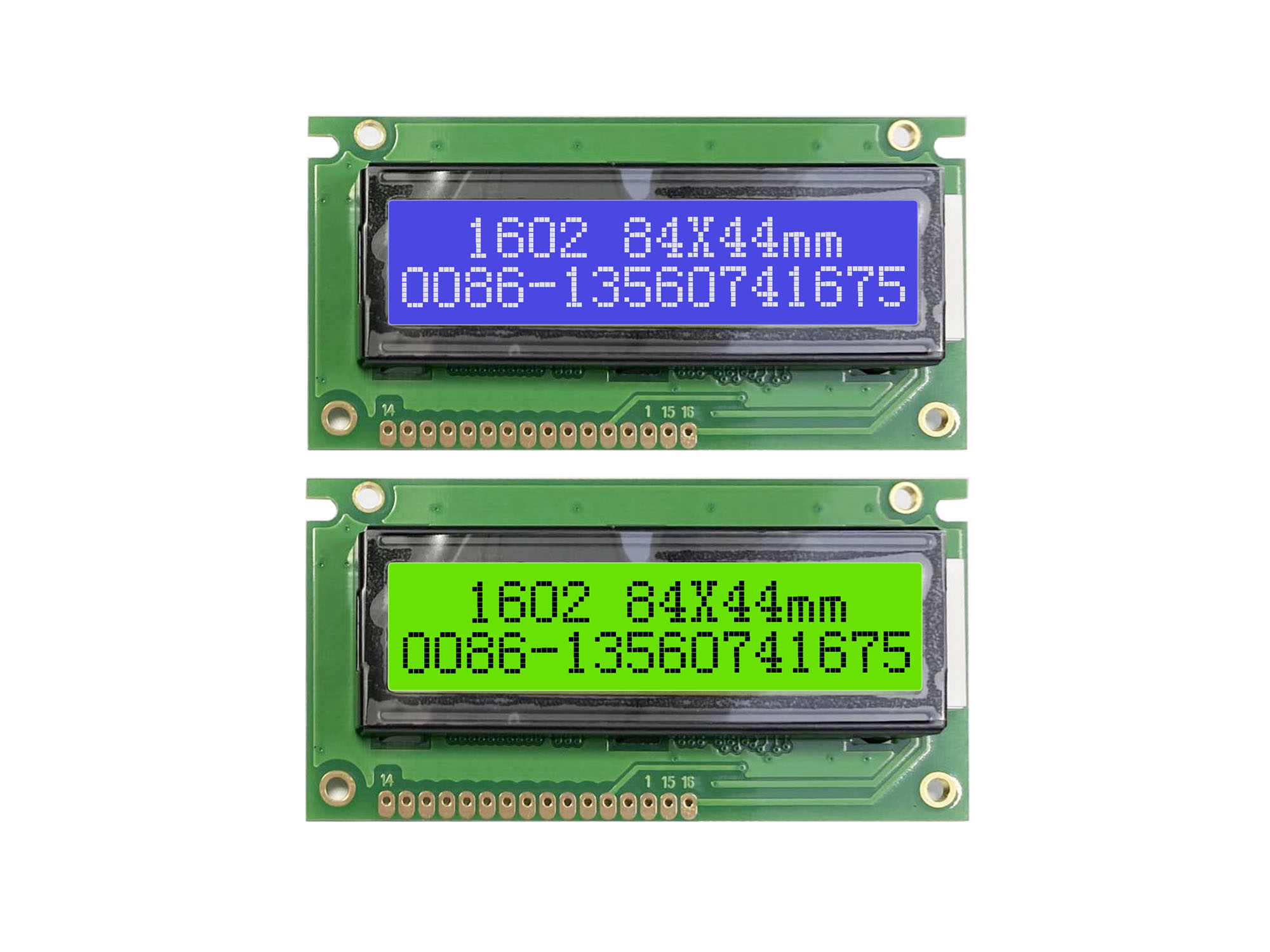 LCD画面モジュール,1602x2, 16x84x44mm, - Lcd 1602 のレビューと価格
